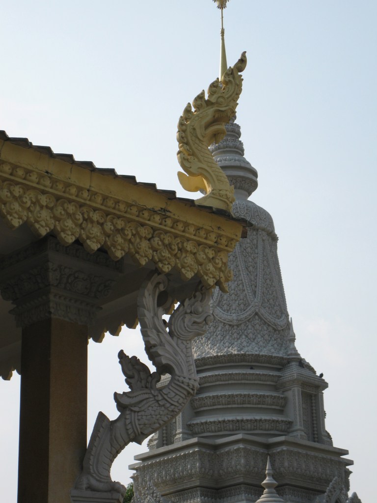 in the complex of the Silver Pagoda, next to the grounds of the Royal Palace